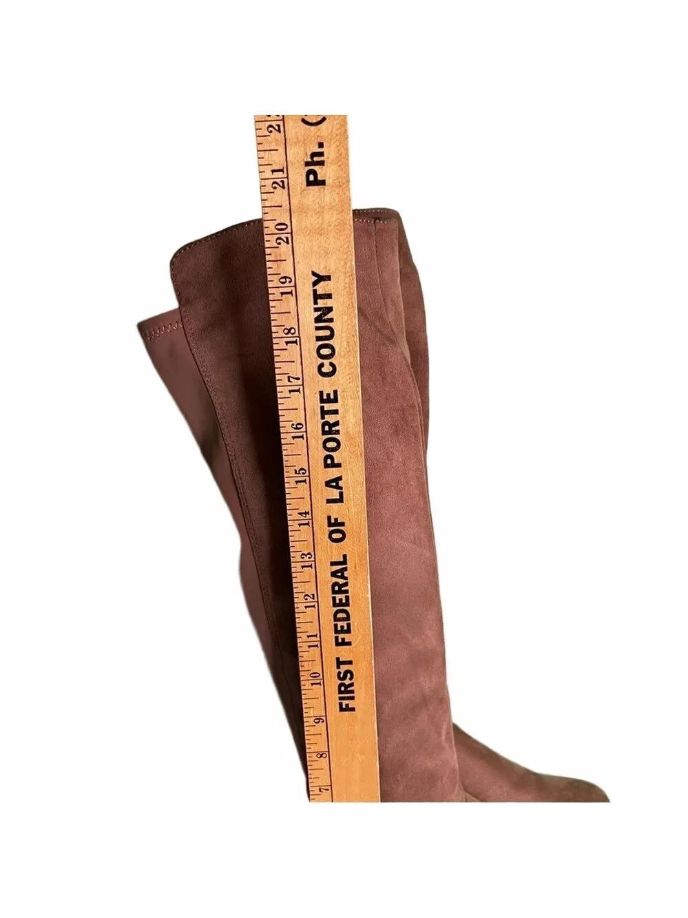 CL by Laundry Women's Over Knee High Tall Wedge Boot Size 7.5